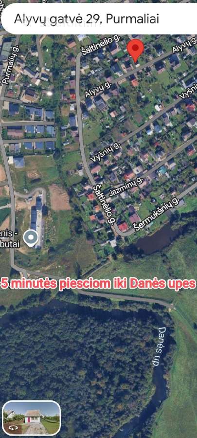 Namas šale Danės upės Klaipiedos mieste+4796850701 - nuotraukos Nr. 12
