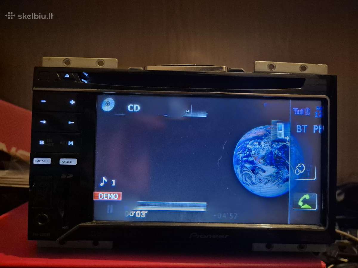 Pioneer su bt-audio usb aux dvd android iPhone - nuotraukos Nr. 7