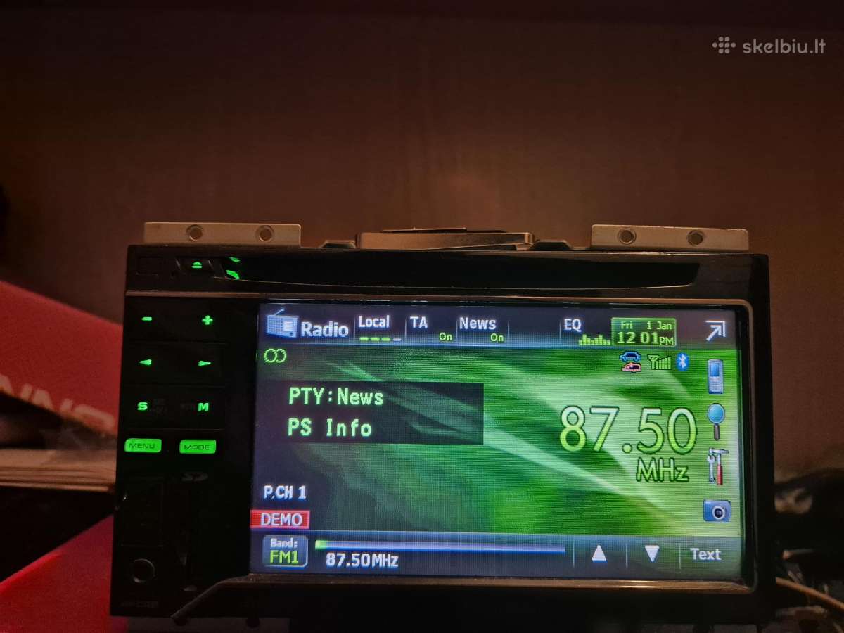 Pioneer su bt-audio usb aux dvd android iPhone - nuotraukos Nr. 8