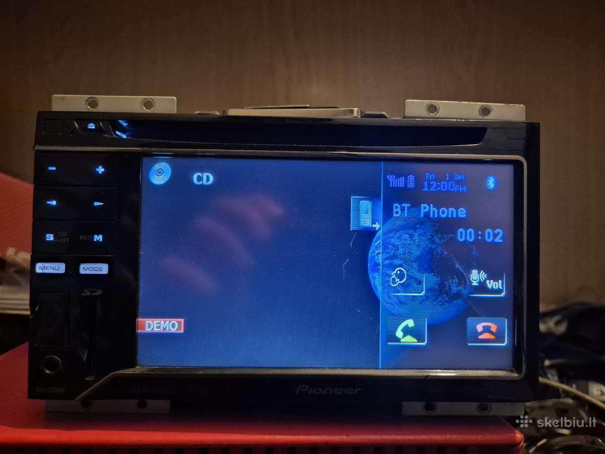 Pioneer su bt-audio usb aux dvd android iPhone - nuotraukos Nr. 16