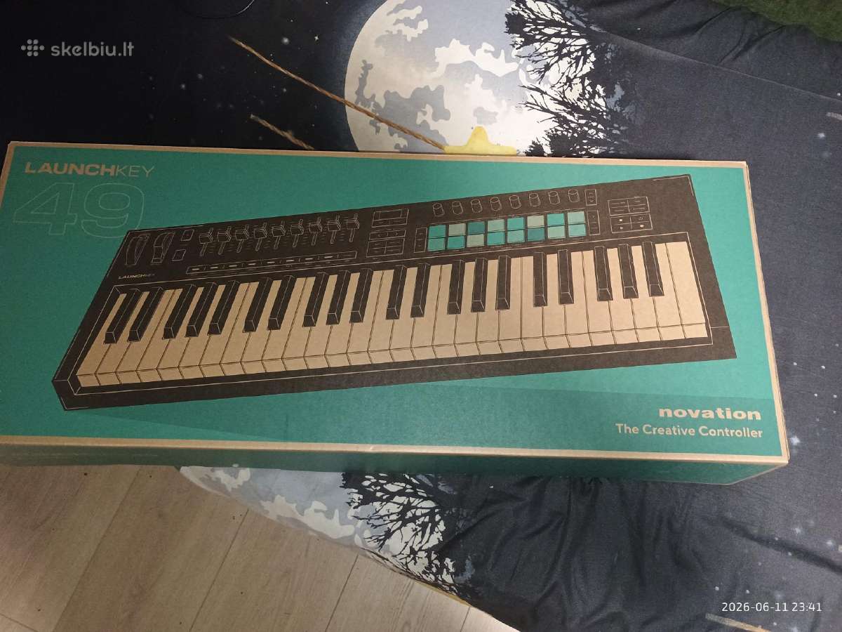 Novation Launchkey 49 Mk4 – kaip naujas.