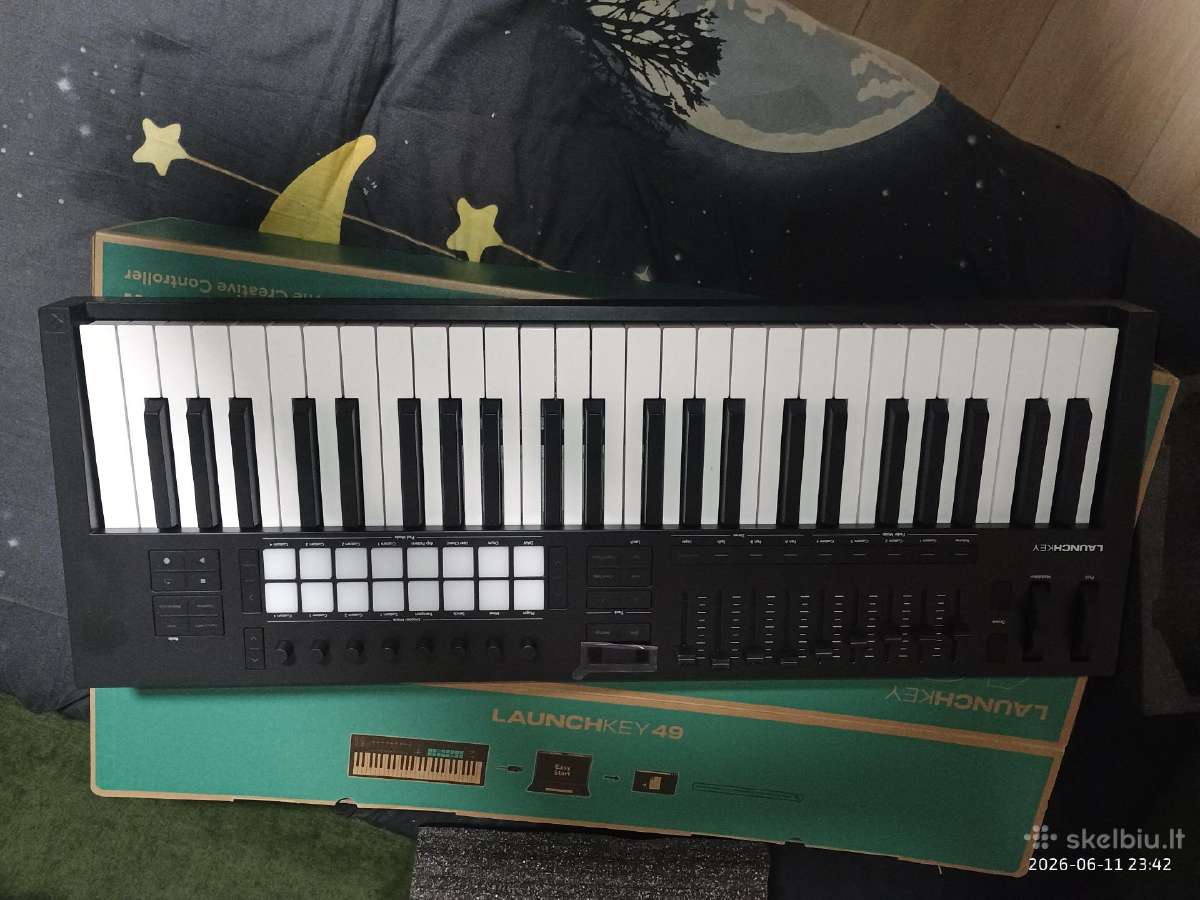 Novation Launchkey 49 Mk4 – kaip naujas. - nuotraukos Nr. 2