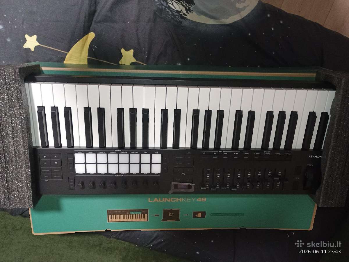 Novation Launchkey 49 Mk4 – kaip naujas. - nuotraukos Nr. 3