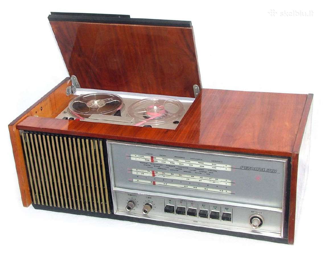 Rekord 301 lempinė magnetola