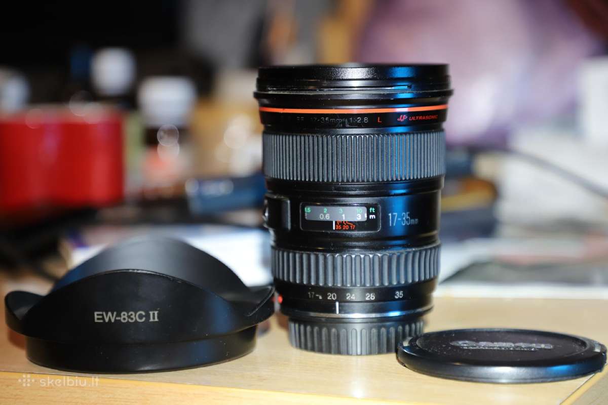 Canon 17-35 mm f2.8l Usm plačiakampis objektyvas - nuotraukos Nr. 3