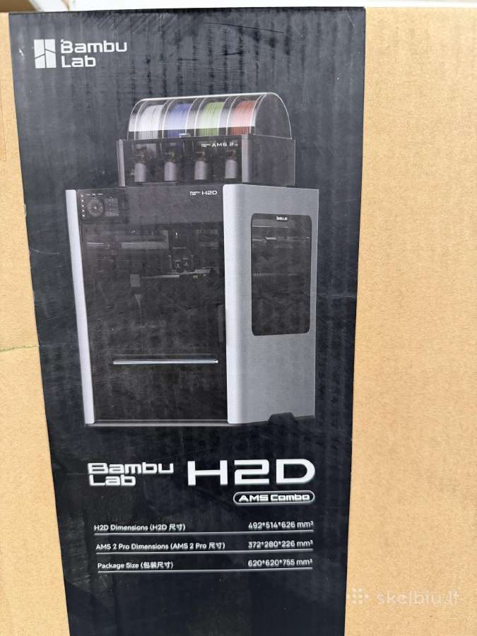 Bambulab H2d Combo - Naujas