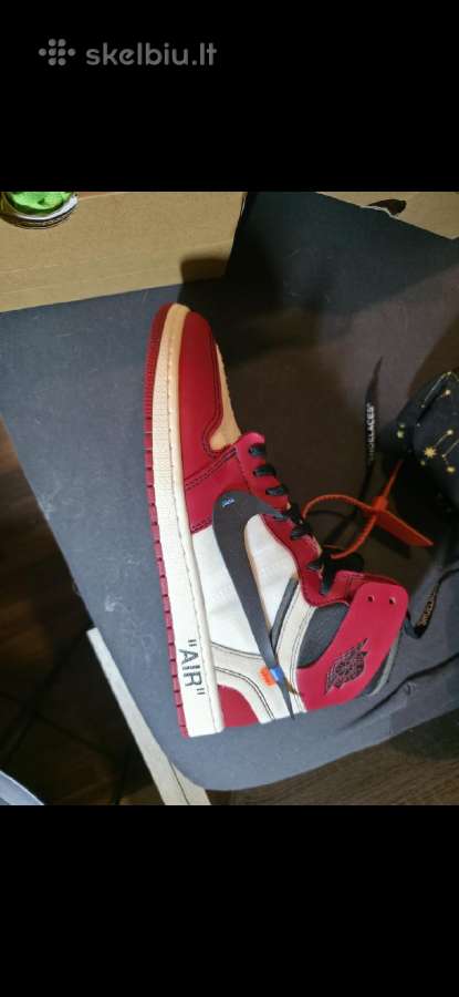 Nike Air Jordan 1 x Off-white Chicago originalūs - nuotraukos Nr. 3