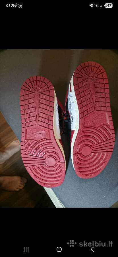 Nike Air Jordan 1 x Off-white Chicago originalūs - nuotraukos Nr. 4