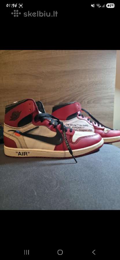 Nike Air Jordan 1 x Off-white Chicago originalūs - nuotraukos Nr. 5