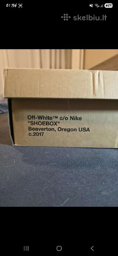 Nike Air Jordan 1 x Off-white Chicago originalūs - nuotraukos Nr. 7