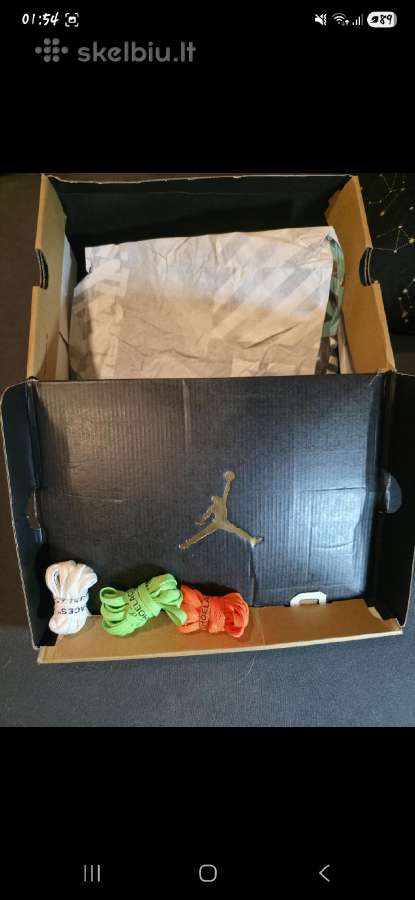 Nike Air Jordan 1 x Off-white Chicago originalūs - nuotraukos Nr. 8