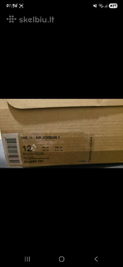 Nike Air Jordan 1 x Off-white Chicago originalūs - nuotraukos Nr. 9