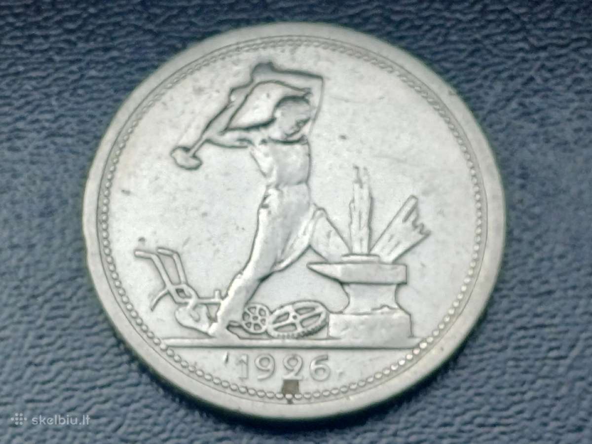 Poltinikas 1926m. sidabras 900