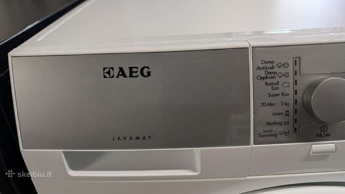 Skalbimo mašina " Aeg" - nuotraukos Nr. 4