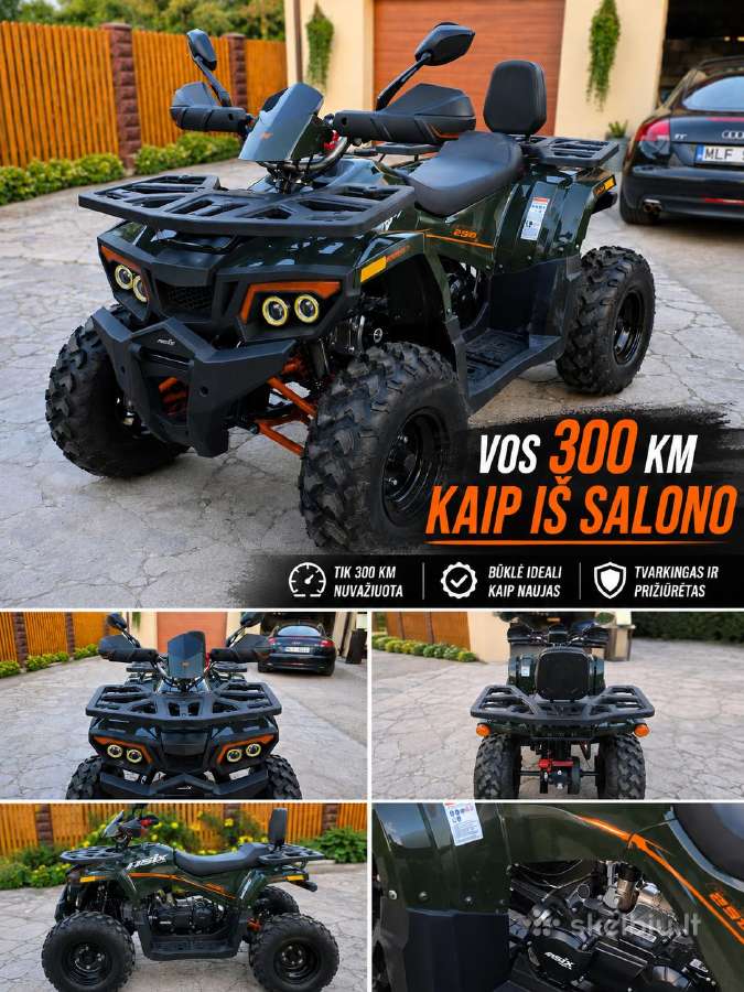 Benzininis keturratis Asix Ranger 250cc