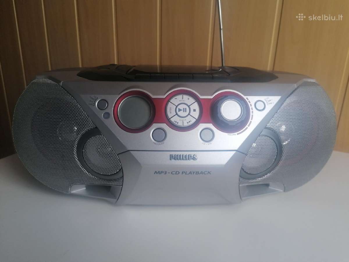 Magnetola radijo imtuvas Philips Mp3-CD - nuotraukos Nr. 13