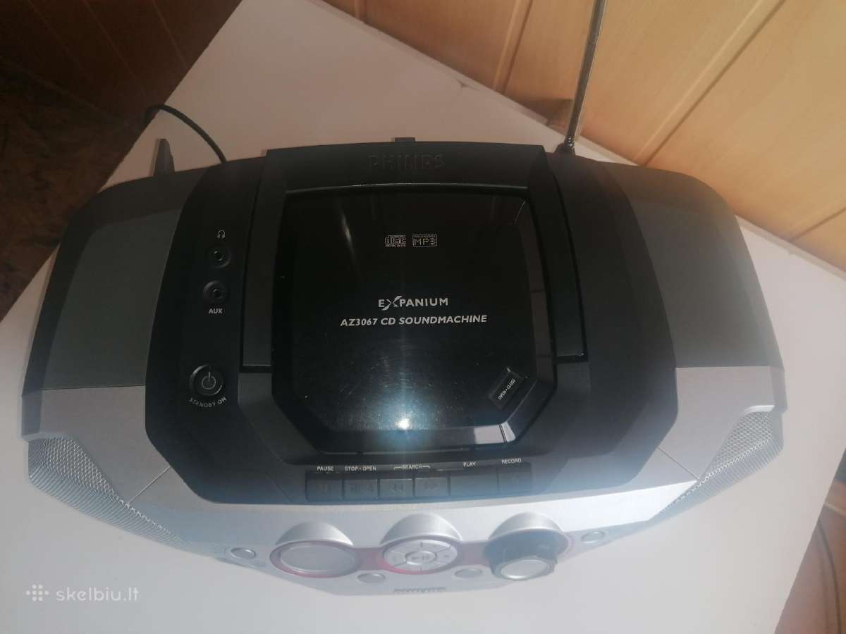 Magnetola radijo imtuvas Philips Mp3-CD - nuotraukos Nr. 7