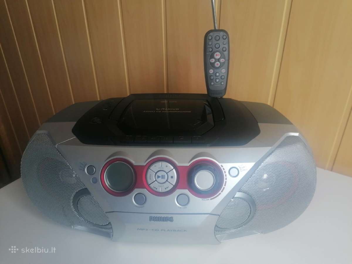Magnetola radijo imtuvas Philips Mp3-CD - nuotraukos Nr. 2