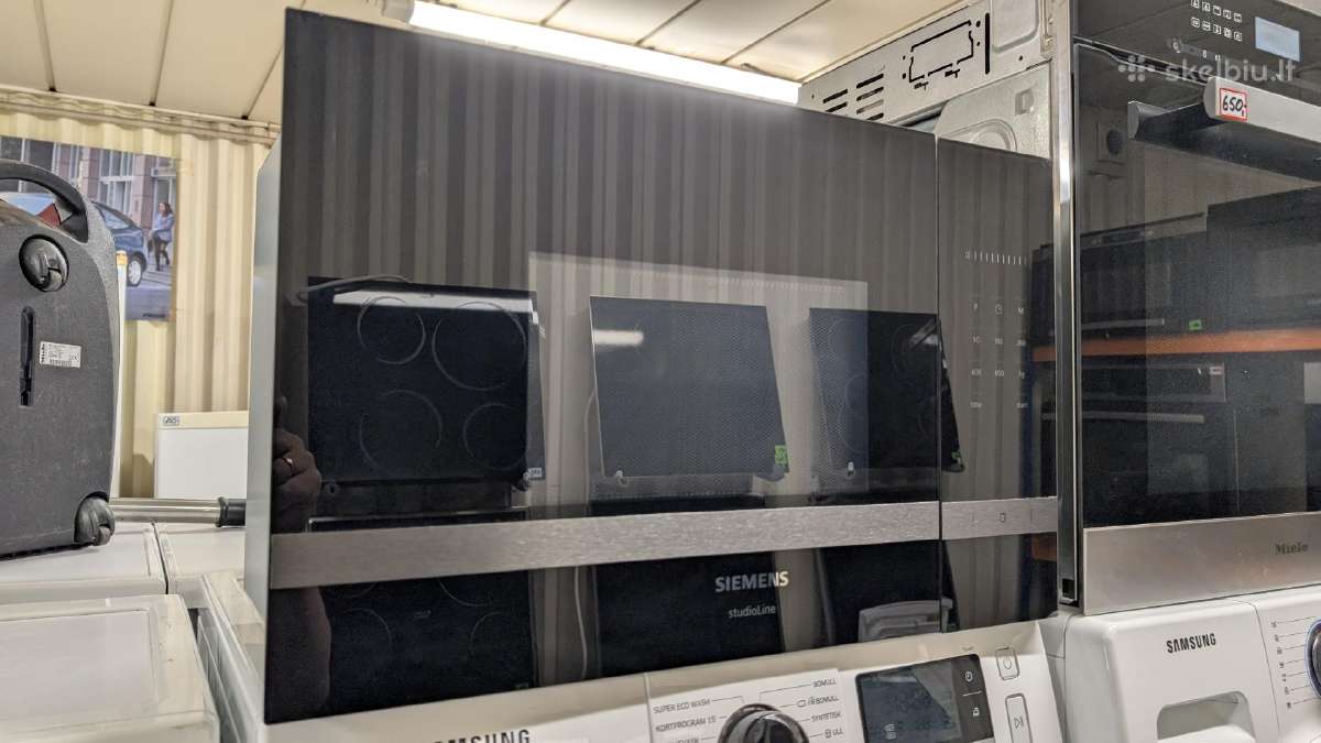 Įmontuojama mikrobangų krosnelė " Siemens"