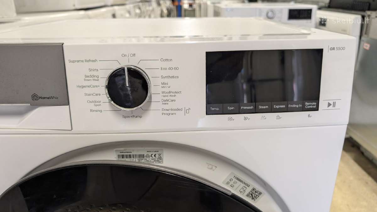 Skalbimo mašina " Grundig Gr 5500" - nuotraukos Nr. 3