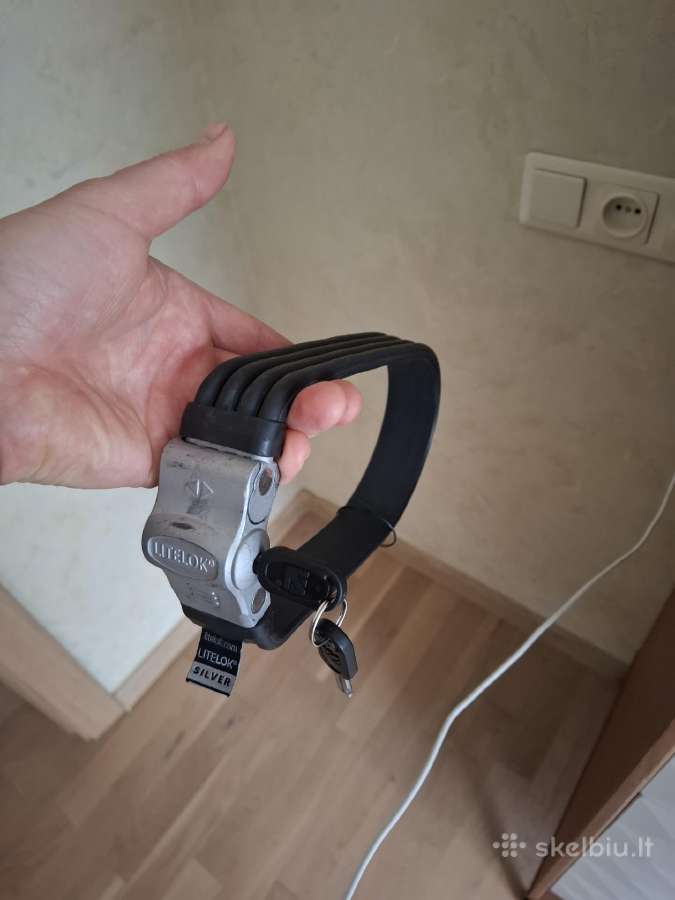 Užraktas/spyna dviračiui, motoroleriui ar motocikl