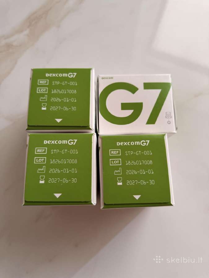 Dexcom G7 jutikliai komplektas