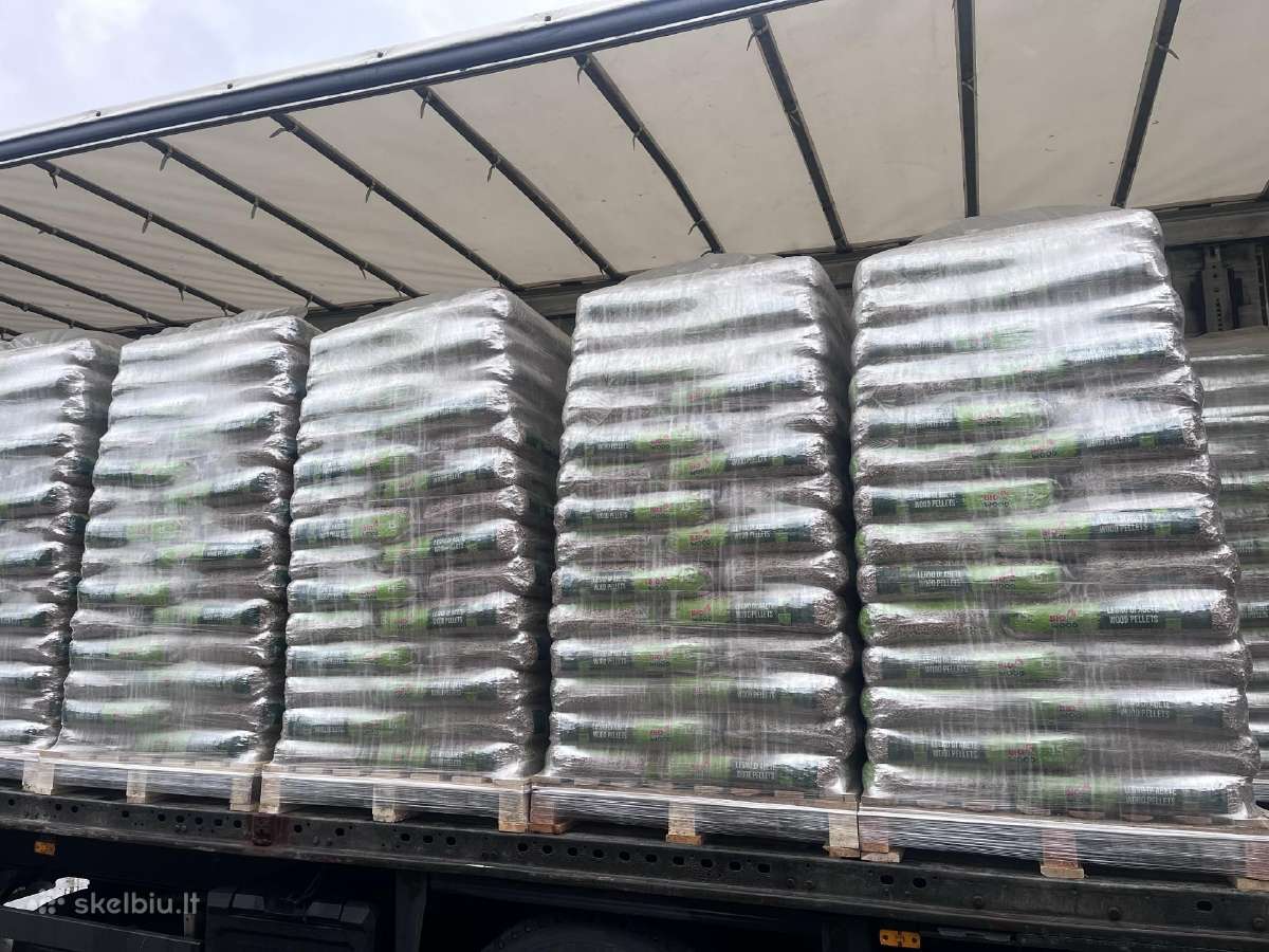 En+ A1 baltos medienos granulės 6 mm nuo 465 Eur - nuotraukos Nr. 3