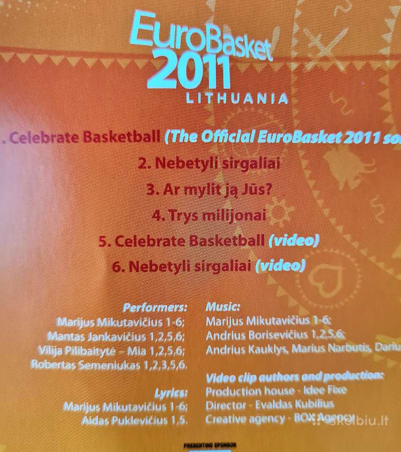 CD dvd krepšinis - nuotraukos Nr. 3