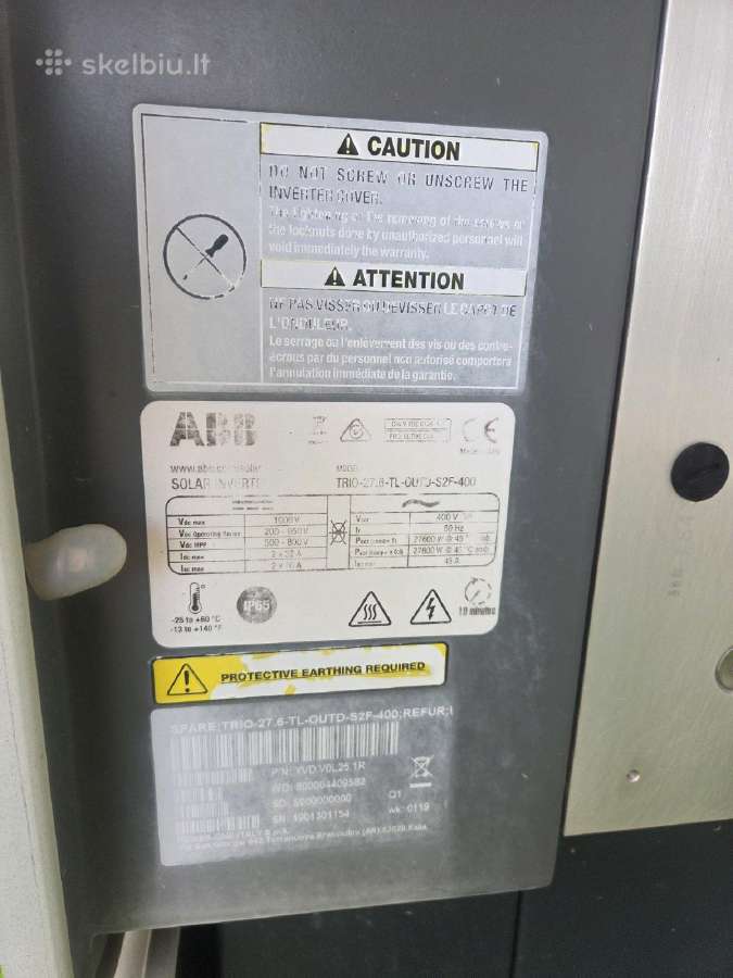 Parduodamos 30 kw stacionarios saulės panelės - nuotraukos Nr. 7