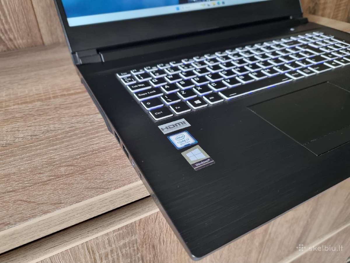Clevo I7 512 Darbui 17,3 Fullhd - nuotraukos Nr. 2