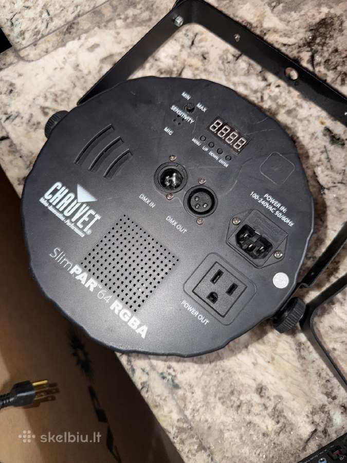 Chauvet slimpar 56 ir 64 rgba
