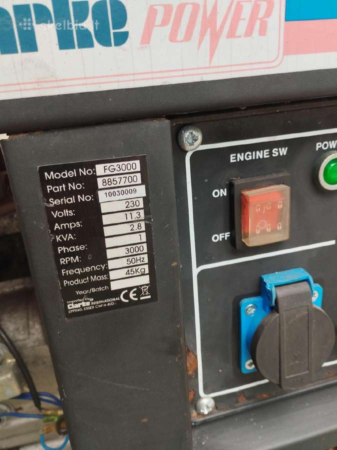 2.8-5kw.benzininiai generatoriai - nuotraukos Nr. 14