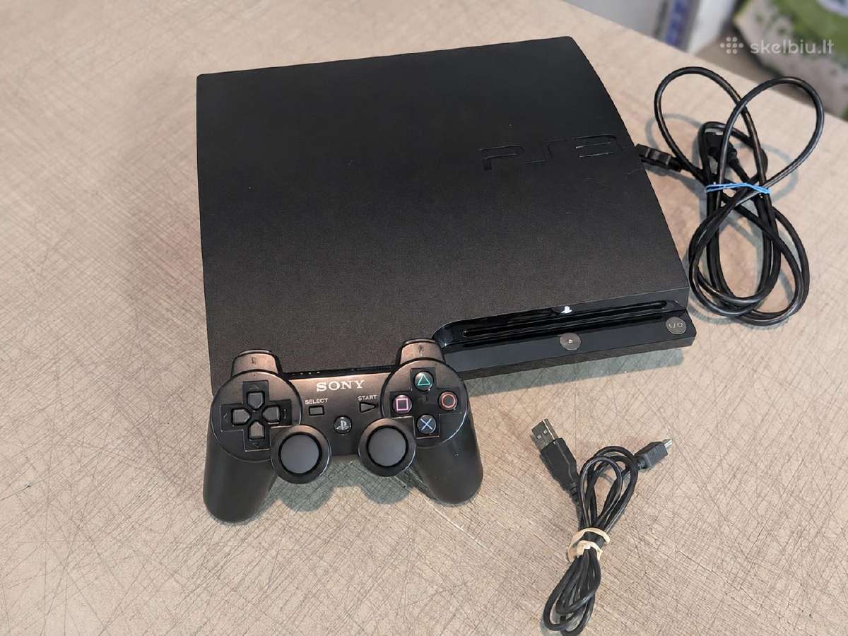 Sony Playstation 3 500gb atrištas