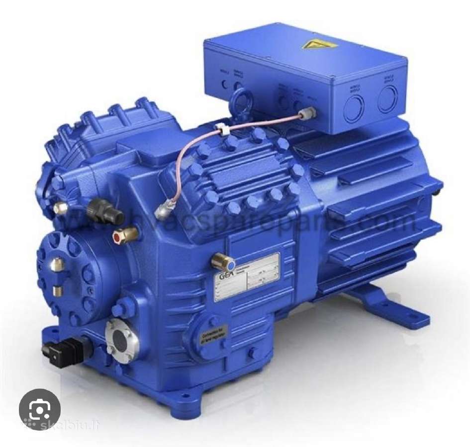 Parduodami 4 vnt. Gea Bock Hgx4/465-4 Šaldymo Komp