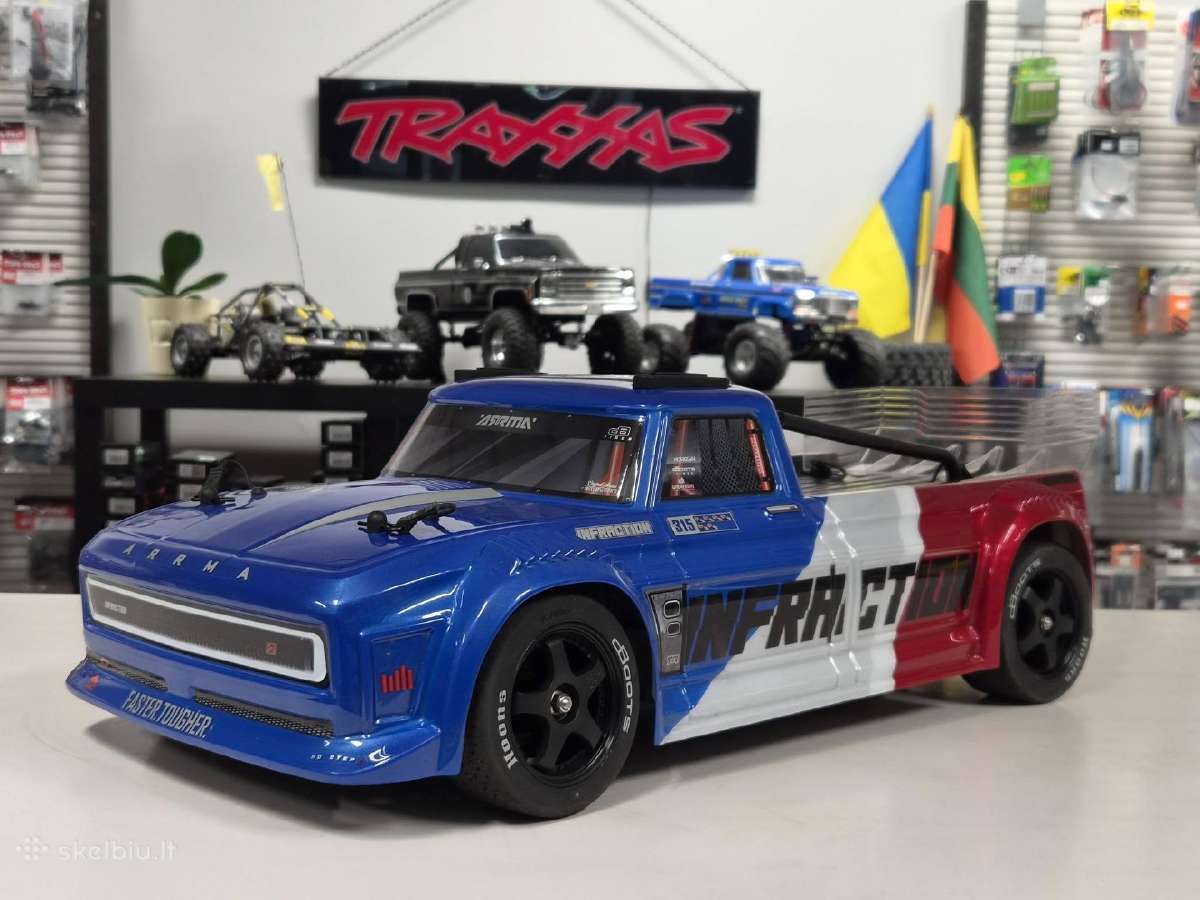 Parduodamas Arrma Infraction 223s Blx Dsc 4x4 Rtr. - nuotraukos Nr. 4