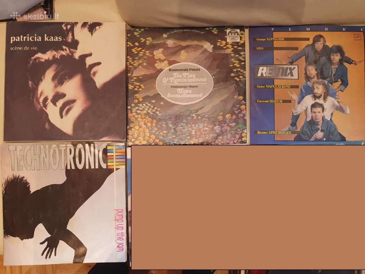 Įvairios vinilinės plokštelės