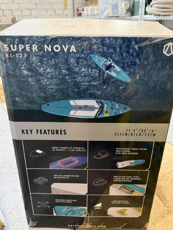 Parduodu naują irklentę Aztron Super Nova 110 - nuotraukos Nr. 3