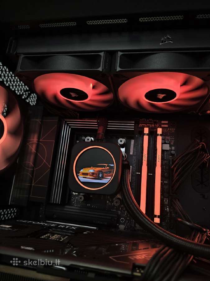 Rtx 4090 Kompiuteris su Ryzen 9 9950x3d, 64gb, 4tb - nuotraukos Nr. 5
