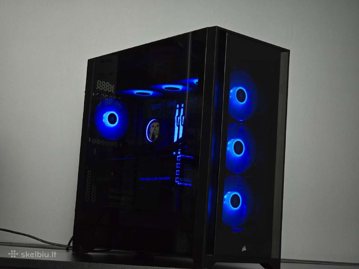 Rtx 4090 Kompiuteris su Ryzen 9 9950x3d, 64gb, 4tb - nuotraukos Nr. 11
