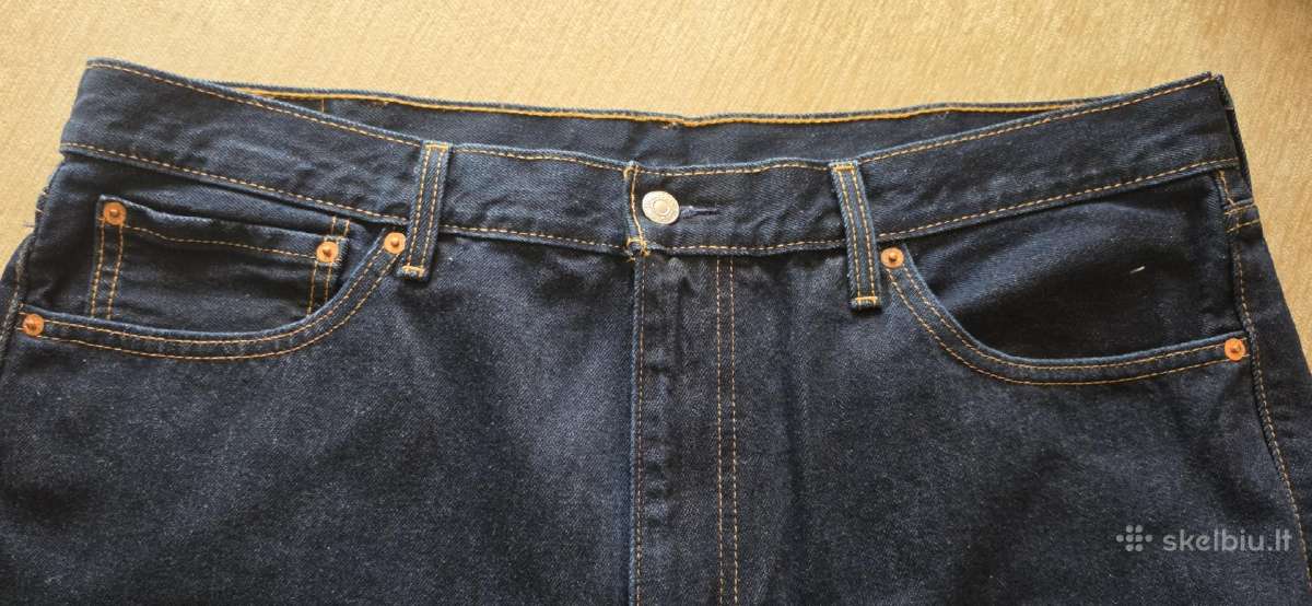 Levi's džinsai W40 L29 (JAV). Originalas 505tm. - nuotraukos Nr. 8