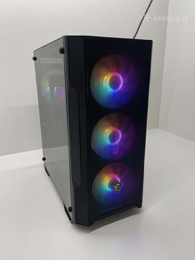Žaidimų kompiuteris Ryzen 5 3600, Rx 6600