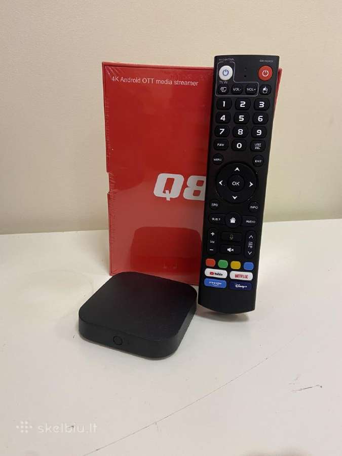 Q8 TV Box + Televizija