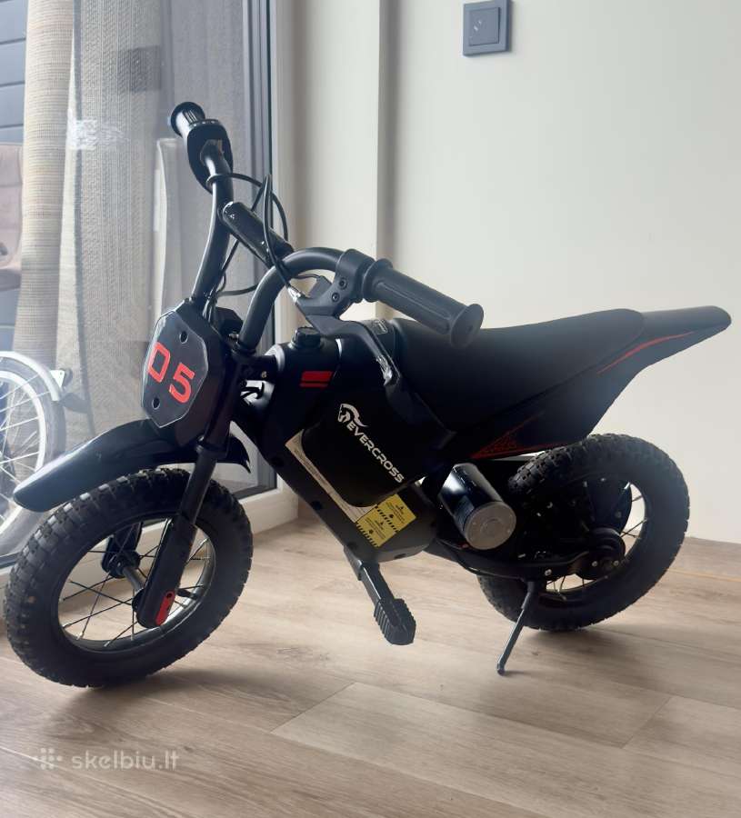 Elektrinis motociklas vaikiskas