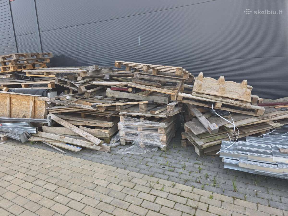 Atiduodu palečių "laužą", yra gerų lentų projektam