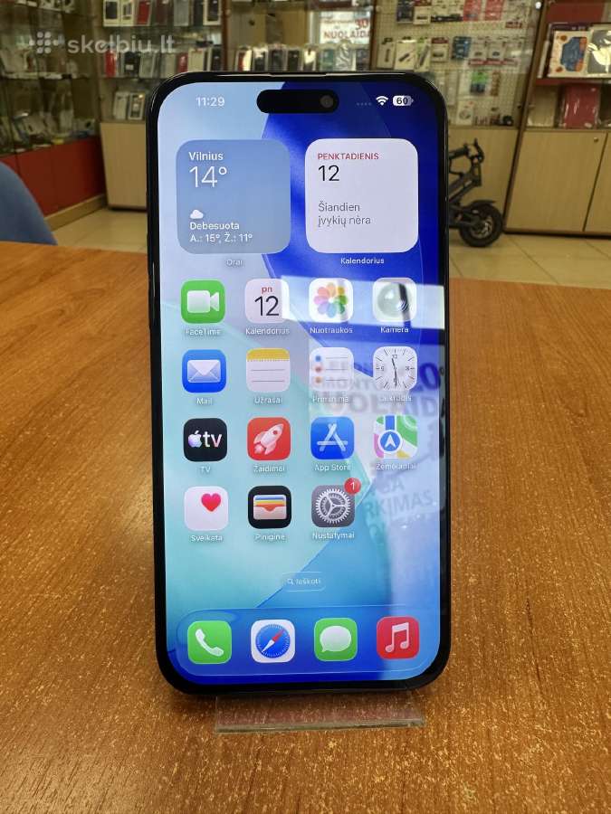 Apple iPhone 15 Pro Max 256 GB (Naudotas)