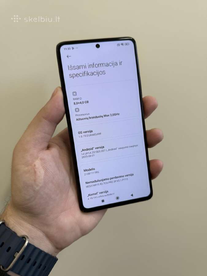 Xiaomi 11t 5G - nuotraukos Nr. 4