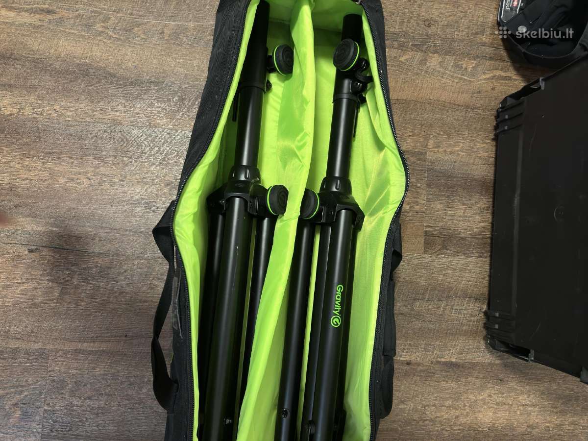 Beveik nauji gravity trikojais stovai+krepšys 50€