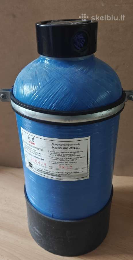 Priešfiltriai 10" ir dervos filtras kolona 8x17 - nuotraukos Nr. 3