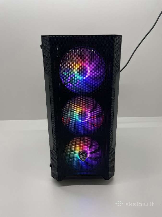 Žaidimų kompiuteris Ryzen 5 5500, Rx 7800 XT
