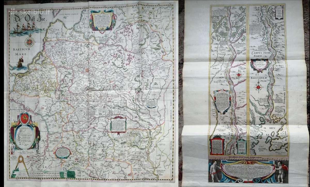Mykolo Radvilos – Našlaitėlio originalus žemėlapis
